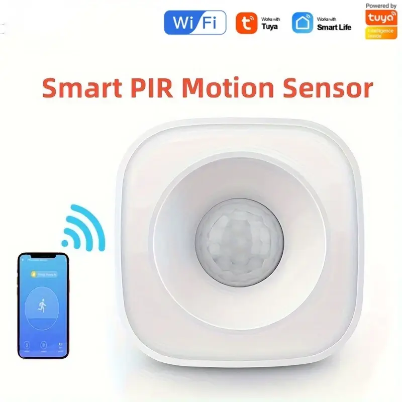 Smart WiFi_ZigBee PIR Motion Sensor-1756722304 Smart WiFi/ZigBee PIR Motion Sensor
