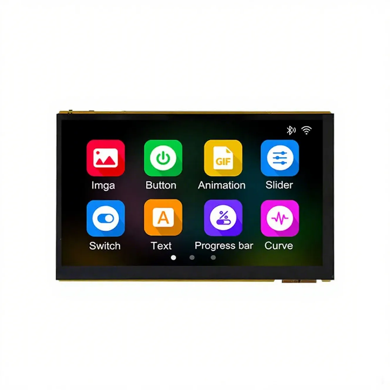 ESP32 P4 7 inch Display Development Board 1024x60 TouchScreen Onboard ESP32-C6/Camera-Port/Speaker-Port