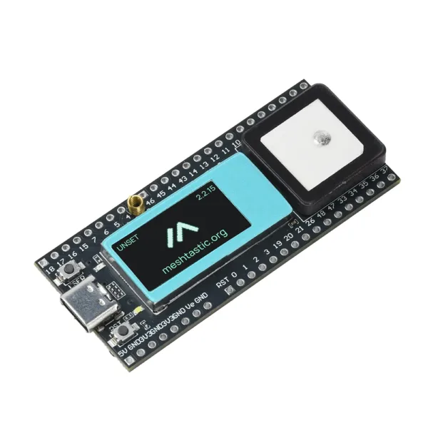 ESP32 S3FN8 LoRa Meshtastic Network Asset Tracker Wi-Fi Bluetooth GPS tracker 0.96 inch LCD display for bike kids Pet Car