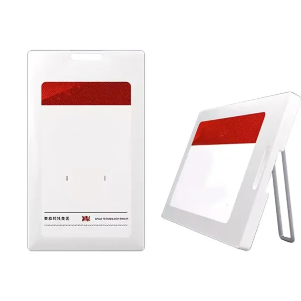 Electronic Ink Screen 3.7 inches 4-Color E-Ink Smart Badge Editable ID Badge for Employee Students NFC E-Paper Screen For iPhone