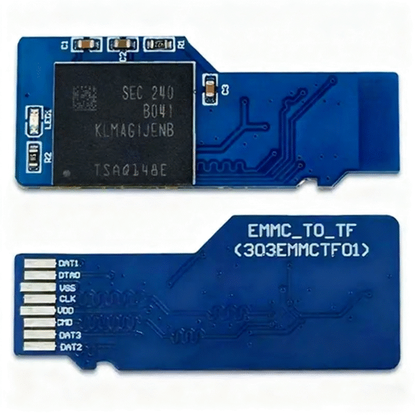 eMMC to TF SD Card Module MMC Micro Card Higher Speed and More Stable BGA153 BGA169 Optional 8GB/32GB For Raspberry Pi