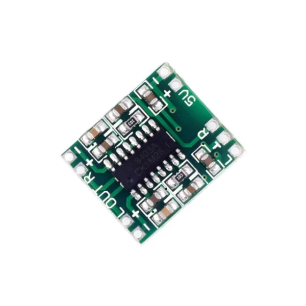 PAM8403 Super mini digital amplifier board 2 * 3W Class D digital amplifier board efficient 2.5 to 5V USB power supply
