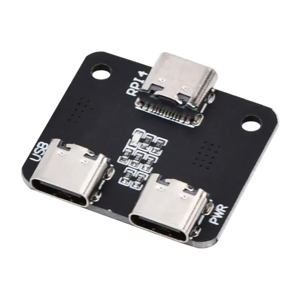 For Raspberry Pi Type-C interface power distributor for PiKVM "KVM over IP" HDMI CSI