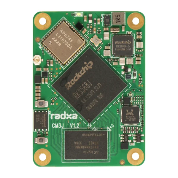 Radxa CM3J RK3568J 4-core CPU, Industrial Compute Module, GPU, NPU, 4K HDMI and 2x100-Pin B2B Connector