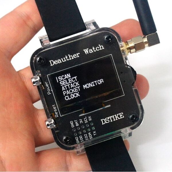DEAUTHER WATCH Y Watch V3S 2.4G Wi-Fi Attack Security Test