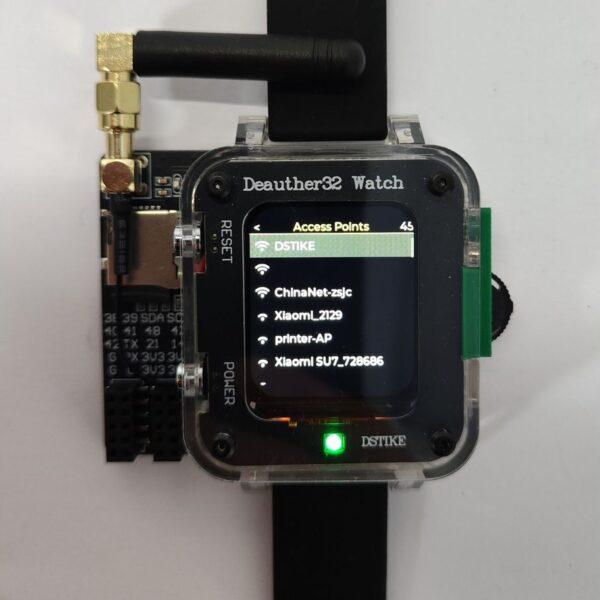 Deauher 32 Watch SE(ESP32S3) 2.4G Wi-Fi TEST V2