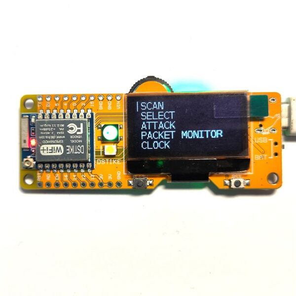 Deauther MiNi V4 | 2.4G Wi-Fi Attack Security Test